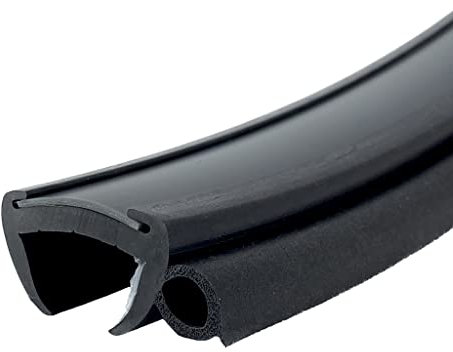 Caravan or Motorhome Opening Window Rubber Seal Replacement - Fits 27mm Panel/Wall Thickness (CS1680)