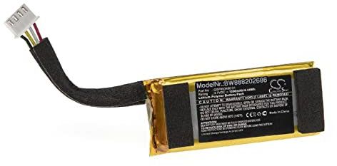 vhbw Akku Ersatz für JBL GSP853450 01 für Lautsprecher Boxen Speaker (1200mAh, 3,7V, Li-Polymer)