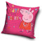 Une kompatibel mit Peppa Pig Wutz Kissenhülle Kissenbezug 40x40 cm (PP214003)