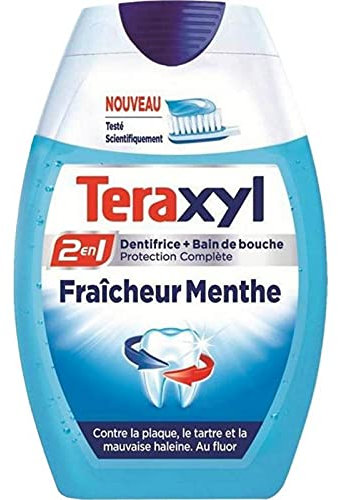 Teraxyl Zahnpasta 2-in-1 Frische Minze, 75 ml, 4 Stück