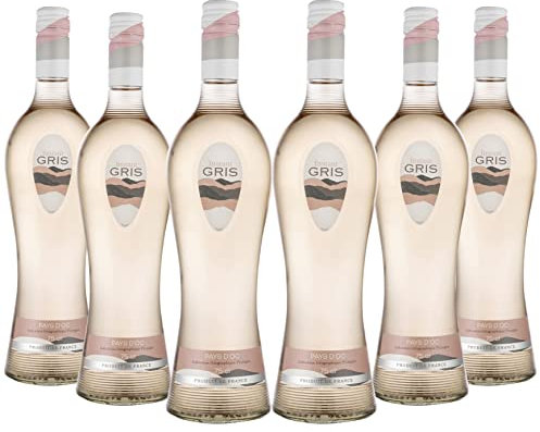 Instant gris - Vin rosé IGP Pays d'Oc - France (6 x 0,75 L)