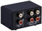 SHUAIGUO Audio Switcher RCA 2 in 1 Out/1 in 2 Out A/B Switch Stereo Audio Splitter Box with No Distortion RCA Jack for Switching Between Computer Speakers and Headphones
