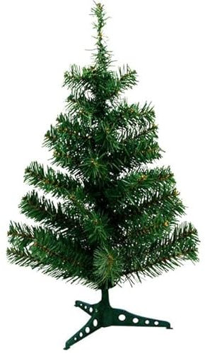 LGESR Weihnachtsbaum 60/90 cm Sprühschnee PVC-Material Weihnachtsbaum Künstliche Fichte Weiß/Grün für Feiertags-Innen- und Außenparty-Dekoration