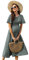 KOJOOIN Damen Umstandskleid Kurzarm Schwangerschafts Bedrucktes Kleid mit Rundhalsausschnitt und Rüschen Grün XXL