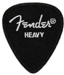 Fender Heavy Pick Patch - Black