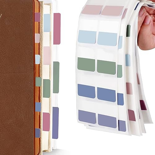 420 Stück Seitenmarker Selbstklebend Breit 3 Größen Haftnotizen zum Markieren Beschriften Klebezettel Klein Pagemarker Haftnotizen Transparent Haftstreifen Haftmarker Textstreifen für Buch Ordner