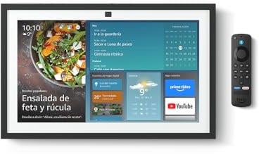 Amazon Echo Show 15 | Pantalla inteligente Full HD de 15,6, con Alexa, Fire TV integrado y mando por voz Alexa