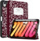 Soke Case for iPad mini 7(A17 Pro) 2024/iPad Mini 6 2021 8.3 inch with Pencil Holder-[Pencil Charging + Auto Wake/Sleep], Soft TPU Back Cover for iPad mini 7th/6th Generation(Book Wine)