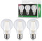 Paulmann 29132 Eco-Line Filament 230V LED Birne E27 3er-Pack 3x840lm 3x4W 3000K Klar Leuchtmittel