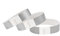 CINTAPUNTO - Einlassbändchen Papier - Eintrittsbänder 1000 Stück - Einlassbänder - Festival Armbänder - Party Bändchen Einlass Eintritt - eintrittsbändchen - Bänder Club - wristband - Silver