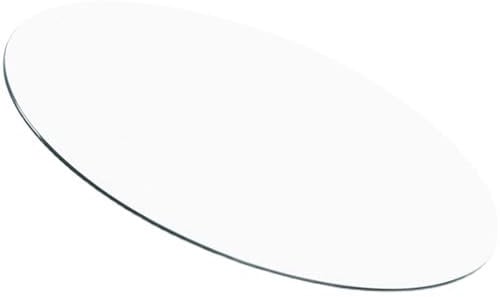 Tapa De Cristal para Mesa Redonda Cristal Templado Transparente Bandeja De Cristal Redonda Tablero Superficie Redonda De Mesa Diámetro 35cm ~ 100cm para Mesa De Comedor Cocina Jardín (Size : Ø 68cm(2