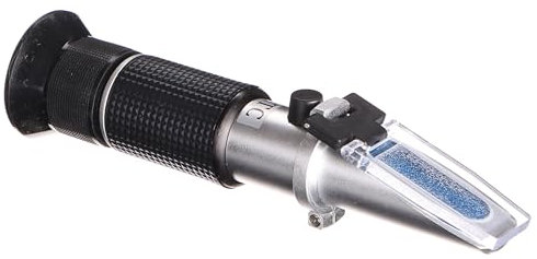 AdBlue Refraktometer ATC | Tester für Harnstoff-Konzentration in Diesel-Abgasflüssigkeit Wässrige | Harnstoff-Lösung mit ATC Automatische Temperaturkompensation Messbereich 0-40%