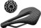 ROCKBROS Rennradsattel Fahrradsattel 3D Druck Carbon Fahrrad Sättel Ultraleicht Atmungsaktiver Stoßdämpfender Ergonomischer Fahrradsitz für Rennrad MTB BMX Damen & Herren Schwarz
