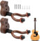 NAROSEBE 2 Stück Gitarren Wandhalterung Gitarren Halter für Wand Universal Gitarrenhalter Gitarrenständer Wand Gitarrenwandhalter Haken Gitarre Wand für Akustikgitarre, Klassische Gitarre, Bass