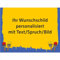 INDIGOS UG - Aluverbundplatte Schild - Beruf - Maler - 80x60 cm - Firmenschild - wetterfest personalisiert mit Foto, Logo und Text - individuelle Schilder für Tür, Wand, Büro Garage