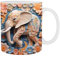 Tasse à Café éléphant Tasse éléphant Colorée, Grande Tasse à Thé et à Café de Grande Capacité, Tasse Mug Elephante Vaisselle Animaux Ceramique Fait, Tasses de Décoration pour Atmosphère Familiale
