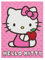 Idea Nuova Sanrio Hello Kitty 3D-getuftete Leinwand mit Schleifen für Raumdekoration, 27,9 x 38,1 cm