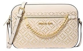 Michael Kors East West Chain, Umhängetasche, braun, Large