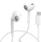 USB C Kopfhörer für iPhone 16 Typ C Kopfhörer mit Mikrofon & Fernbedienung Geräuschunterdrückung für iPhone 16/15 Pro, iPad Pro, Galaxy S23/S22/S21/S20/Ultra Note 10/20, Pixel 7/6/6a/5/4