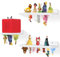 FURAOMEILI for Toniebox Starter Shelf,for Tonies Figures for Tonies Storage, Magnetic Wooden Floating Shelves Compatible with for Tonie Box Player Character for Children Room(White)