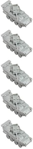 5PCS 1/144 Modèle DIY Véhicule Blindé LAV-3 3D en Résine pour Collectionneurs Et Passionnés Militaires