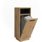 Vicco Wäscheschrank Artisan Eiche/Anthrazit Beatrice 38x93x30 cm - Schrank für die Schmutzwäsche, Platzsparende Kombination aus Schrank & Wäschekorb