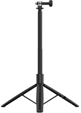 Generic Trépied Perche à Selfie Polyvalent, Extensible, Compact, Portable, pour Caméras de Sport, Caméras sans Miroir, Micro, Photographie en Plein Air