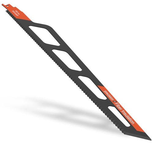 16'' /400mm Reciprocating Saw Blade High Chromium Alloy Steel Recip Saber Saw Blades for Cutting Cardboard Foam Board Sponge