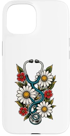 Hülle für iPhone 15 Krankenschwester-Arzt-Stethoskop