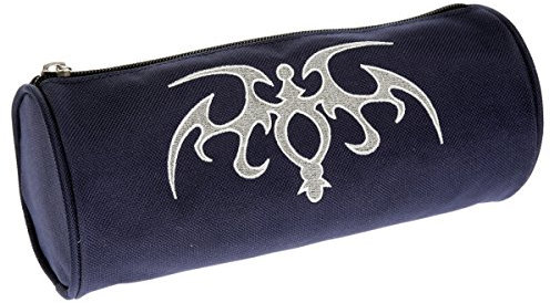 Elephant XL Mäppchen Schlampermäppchen Tattoo BLAU