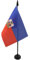 AZ FLAG - Tischflagge Haiti - 15x10 cm - Haitianische Tischfahne 10 x 15 Cm - Flaggen