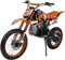 Actionbikes Motors Crossbike JC125 | 4-Takt 125ccm Benzinmotor bis 𝟖𝟎 km/h - Motorrad - Pocket Bike - Dirt Bike - Motocross - Pocketbike - Motorsport - Dirtbike - Enduro ab 8 Jahren (Orange)