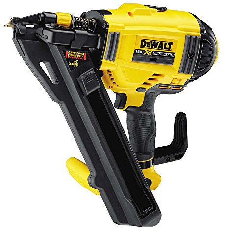 DEWALT 18V XR Li-Ion Cordless Brushless Metal Connector Nail Gun - Bare Unit - DCN694N-XJ