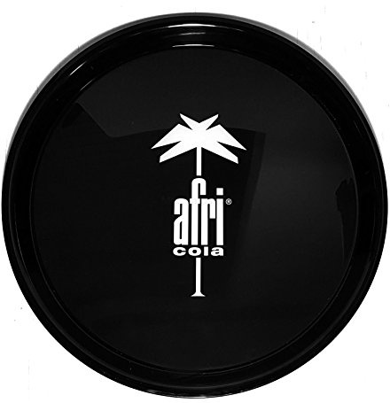 Afri-Cola Tablett Serviertablett Kellnertablett in schwarz 37,5cm