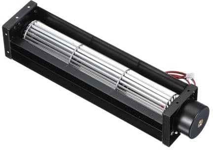 Sourcingmap Universal DC 12V 2.4W Ball Bearing Cross Flow Cooling Fan 240mm x 51mm x 49mm