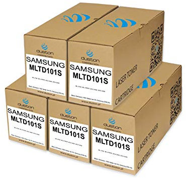 duston 5X MLTD101S, MLT-D101S Schwarz Toner kompatibel zu ML-2160 2164 2165 SCX-3400 3405 F FW W