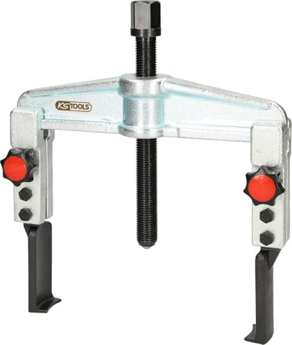 Schnellspann-Universal-Abzieher 2-Armig mit Extrem schlanken und Verlängerten Haken, 25-130mm, 120mm