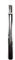 Fahrrad Sattel Stütze Kerze Sattelstange Durchmesser 27.2mm 250mm lang Stahl Chrom