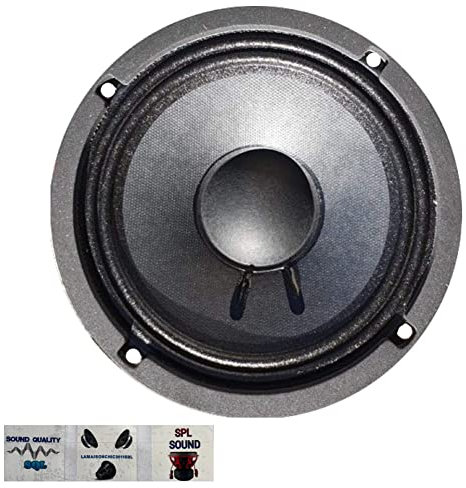 Faital Pro 1 WOOFER 6FE200 6 FE 200 Lautsprecher 16,50 cm 165 mm 6,5 Durchmesser 130 watt rms und 260 watt max impedanz 4 ohm für Auto empfindlichkeit 95 db, 1 stück + 3 kostenlose Aufkleber