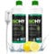 BiOHY Bodenreiniger für Wischroboter (2 x 1 liter) + Dosierer | Reinigungsmittel Konzentrat für alle Wisch & Saugroboter mit Nass-Funktion | Schaumarm & Streifenfrei | Für alle Böden