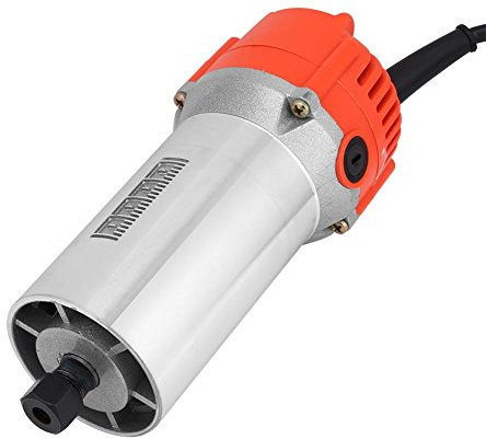 Fresadora - enrutador de madera - enrutador - para tratamiento de madera, tratamiento de gabinete - rojo + plata - 220v - 30000R/MIN