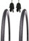 Resul 26x1 3/8 Zoll Fahrradreifen-Set Weisswand inkl. Schläuche DV 40mm 37-590