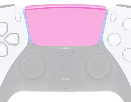 eXtremeRate Pavé Tactile pour ps5 Manette BDM 010 & 020,Touchpad pour ps5 Controller,Manette Non Inclus-Chromé Rose