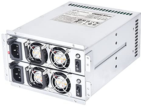 Silverstone SST-GM800S - Redundantes Mini-Netzteil Cybenetics Silver, 800W