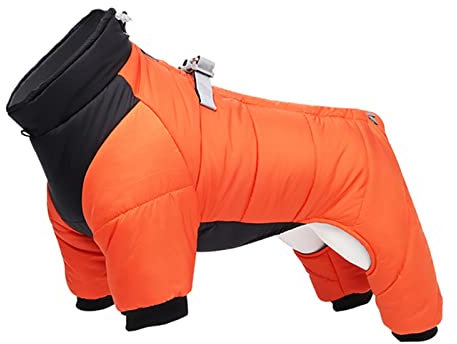 RARIDA Hunde Winterjacken mäntel Winter-Kleidung for kleine Hunde, warme Welpen-Hundejacke, Mäntel, wasserdicht, Chihuahua, französische Bulldogge, Overall, Kleidung for kleine und mittelgroße Hunde