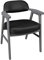 Romig Mid-Century Moderner Akzentstuhl, Grau/Schwarz