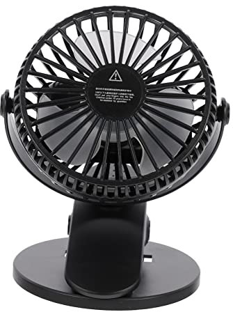 Hemobllo Handheld Fan Mini Fan Clip for Home Office School Silent and Portable Cat Ear Design