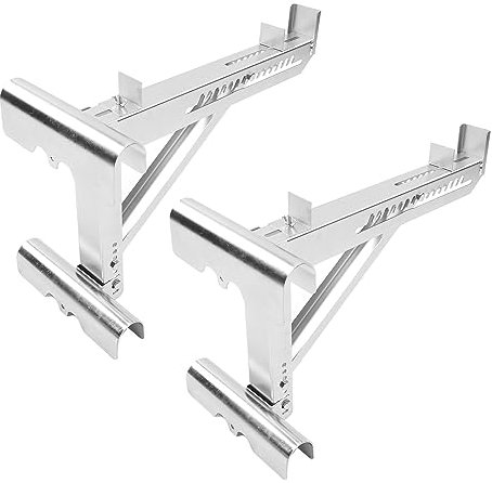 1 Paar Leiter Jack Qualität Legierung Stahl, Einstellbare Leiter Stabilisator für Plattformen bis zu 20 Zoll, Anti Slip Verlängerung Leiter Arbeit Stand Zubehör