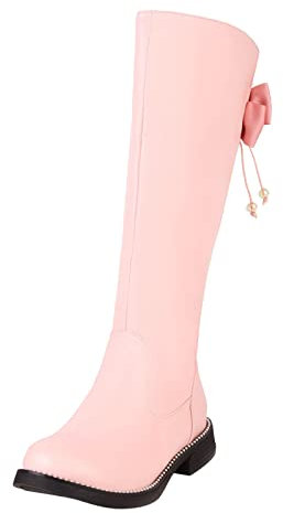 Chaussures Bottines Botte Tendance Femme,Bottes Aigle Homme Chaussure De Plage Bottine Chaussette Femme Escarpins Femmes Petit Talon Basket Homme Pas Cher Basket Confortable F(Rose,39)