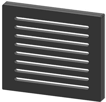 Kaminrost - Passend für Fireplace Kaminöfen inkl. Modellübersicht - Ascherost Kamin aus massivem Stahl - feuerfest & hitzebeständig - Kaminrost Feuerrost Kaminofen Rost [290x245x30 mm]